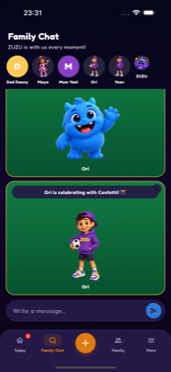 The family chat