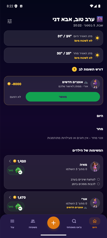 היום של ההורה